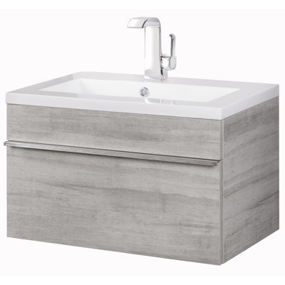Modern Single Wall Mounted Bathroom Vanities Allmodern